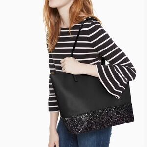 Greta Court Glitter Penny Tote- Excellent Condition